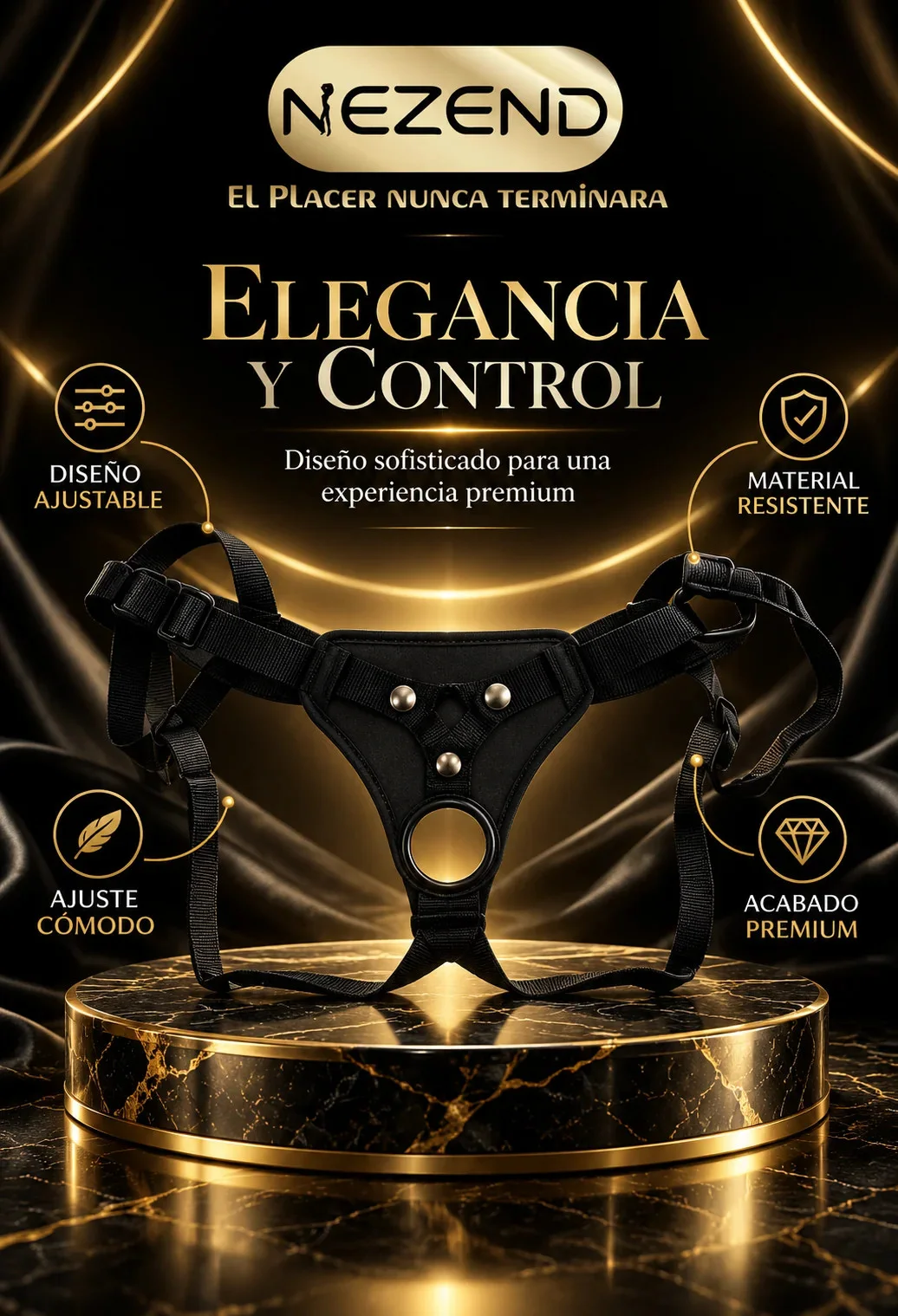 ARNES PARA DILDO AJUSTABLE