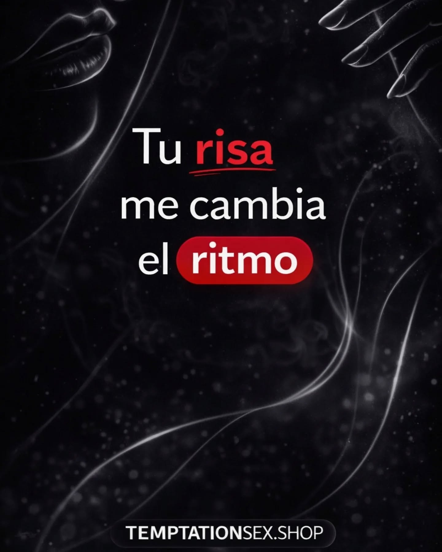 Tu risa cambia el ritmo… y lo demás, lo ponemos nosotros. 😏🔥

En Temptation Sex Shop encuentras juguetes, lubricantes, lencería, juegos eróticos y más… para que cada plan se sienta distinto.

🚚 Domicilios: lunes a viernes 8:00 a.m. a 6:00 p.m. y sábados medio día en Pereira y Medellín

💵 Pago contra entrega en todo Colombia

🌐 Visita un mundo lleno de diversión en temptationsex.shop

#TemptationSexShop #PagoContraEntrega #domiciliosmedellin