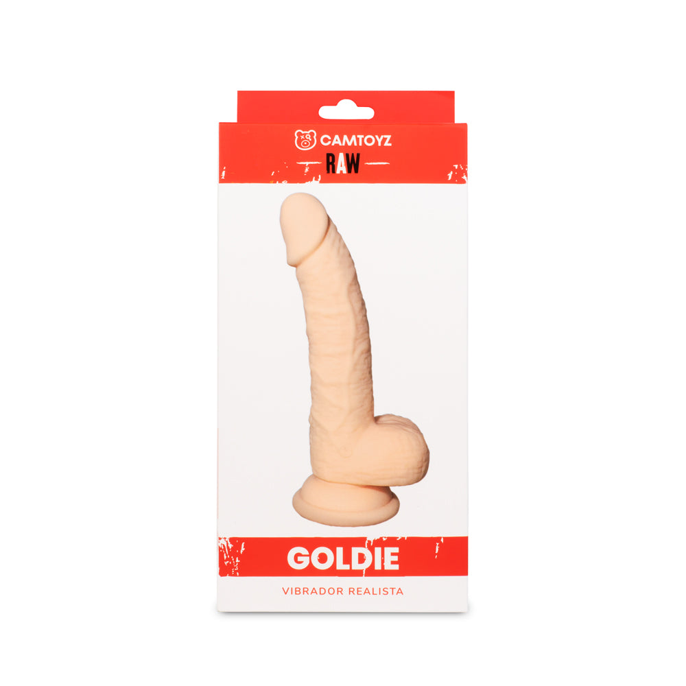 Vibrador Realista Goldie 19 cm Camtoyz