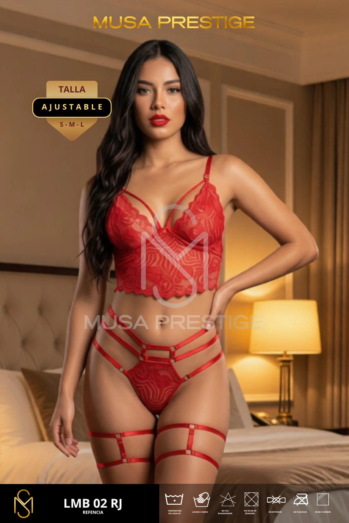 Lencería LMB 02 ROJO